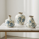 Blueberry Ceramic Vase Set/3 at Online8 Furniture Auckland NZ