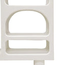 Bodhi Display Unit | Bookshelf - Textured White at online8 furniture store Auckland