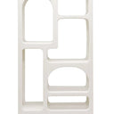 Bodhi Display Unit | Bookshelf - Textured White at online8 furniture store Auckland