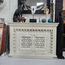 Boho Hand Carved 2 Door Sideboard at online8 furniture store Auckland