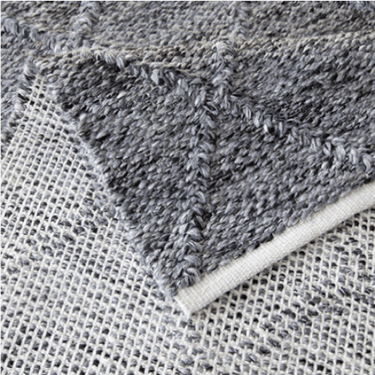 Bomerano Indoor/Outdoor Dark Grey Rug at online8 furniture store Auckland