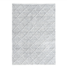 Bomerano Indoor/Outdoor Mid Grey Rug - Made from Recylced Plastic at online8 furniture store Auckland