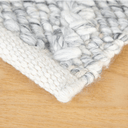 Bomerano Indoor/Outdoor Mid Grey Rug - Made from Recylced Plastic at online8 furniture store Auckland