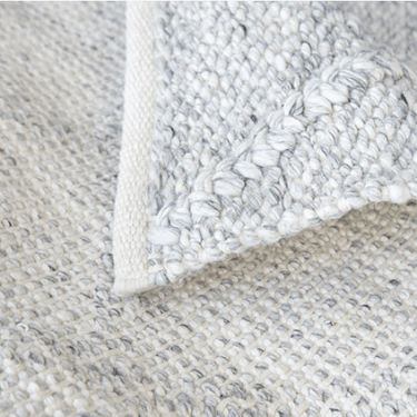 Bomerano Indoor/Outdoor Mid Grey Rug - Made from Recylced Plastic at online8 furniture store Auckland