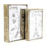 Book boxes Metal - Paris at online8 furniture store Auckland