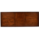 Bosquet double extension dining table -Rustic Medium at online8 furniture store Auckland