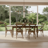 Bosquet Studio Extension Dining Suite - 6 Seater at online8 furniture store Auckland