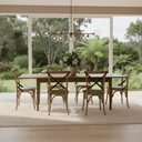 Bosquet Studio Extension Dining Suite - 6 Seater at online8 furniture store Auckland