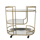 Boston 3 Tier Drinks Trolley at online8 furniture store Auckland