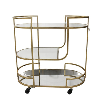 Boston 3 Tier Drinks Trolley at online8 furniture store Auckland