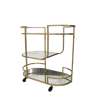 Boston 3 Tier Drinks Trolley at online8 furniture store Auckland