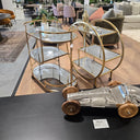 Boston 3 Tier Drinks Trolley at online8 furniture store Auckland