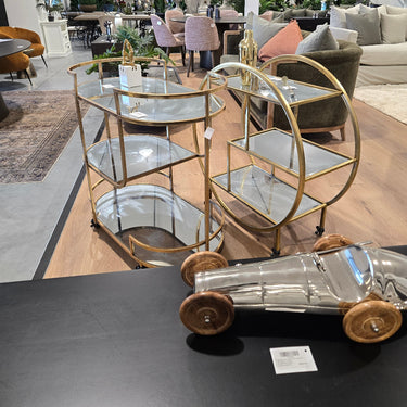 Boston 3 Tier Drinks Trolley at online8 furniture store Auckland