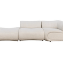 Boston Corner Sectional Sofa - Oatmeal at online8 furniture store Auckland