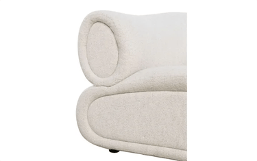 Boston Straight  Sectional Sofa - Oatmeal at online8 furniture store Auckland