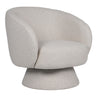 Boston Swivel Chair - Egg Shell at online8 furniture store Auckland