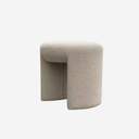 Boucle Stool | Ottoman at online8 furniture store Auckland