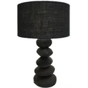 Boulder Wooden Table lamp at online8 furniture store Auckland