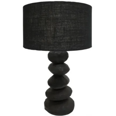 Boulder Wooden Table lamp at online8 furniture store Auckland