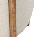 Bowie Rounded Fabric Tub Armchair at online8 furniture store Auckland