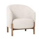 Bowie Rounded Fabric Tub Armchair at online8 furniture store Auckland