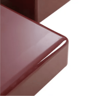 Boyd High Gloss Coffee Table Set of 3 - Vermilion at online8 furniture store Auckland