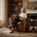 Bradford Vintage Leather Club Chair at online8 furniture store Auckland