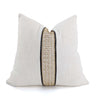Braid Cushion Cover - Cream Natural at online8 furniture store Auckland