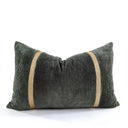 Braid Cushion Cover - Green/Gold at Online8 Furniture Auckland NZ