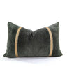 Braid Cushion Cover - Green/Gold at Online8 Furniture Auckland NZ