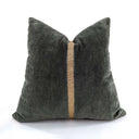 Braid Cushion Cover - Green/Gold at online8 furniture store Auckland
