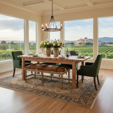 Brasilia Extendable Dining Table 180-220cm at online8 furniture store Auckland