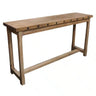 Brasilia Reclaimed Elm Console Table at online8 furniture store Auckland