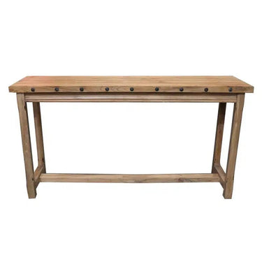 Brasilia Reclaimed Elm Console Table at online8 furniture store Auckland