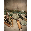 Brass Aluminum Bone Handle Magnifier at online8 furniture store Auckland