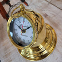 Brass Binacle Table Clock at online8 furniture store Auckland