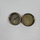 Brass Boot Polish Compass in Wooden Box at online8 furniture store Auckland
