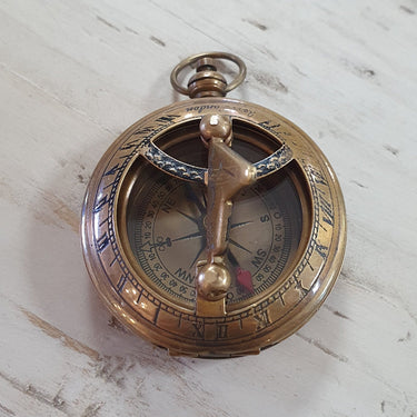 Brass Compass | Sundial at online8 furniture store Auckland