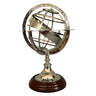 Brass Finish Armillary Sphere Globe at online8 furniture store Auckland