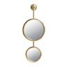 Brass Hanging Mirror at online8 furniture store Auckland
