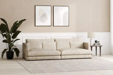 Bridgerton 3 Seat Sofa - Ivory at online8 furniture store Auckland