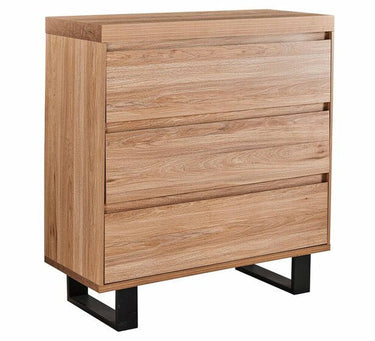Bright 3 Drawer Tallboy at online8 furniture store Auckland