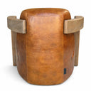 Bristol Aged Leather Armchair - Cognac at Online8 Furniture Auckland NZ