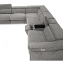 Bristol Electric Corner Recliner - Gray at online8 furniture store Auckland
