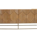 Brooklyn 6 Door Sideboard - Oak at online8 furniture store Auckland