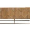 Brooklyn 6 Door Sideboard - Oak at online8 furniture store Auckland