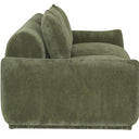 Brooklyn Plush Corduroy 3 Seat Sofa - Olive Green at online8 furniture store Auckland