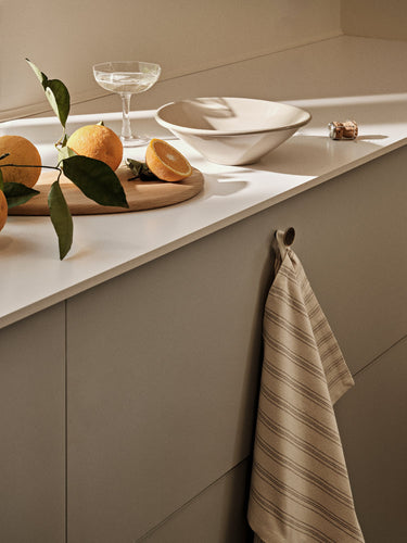 BROSTE Alfredo Serving Bowl Small - Cream at Online8 Furniture Auckland NZ