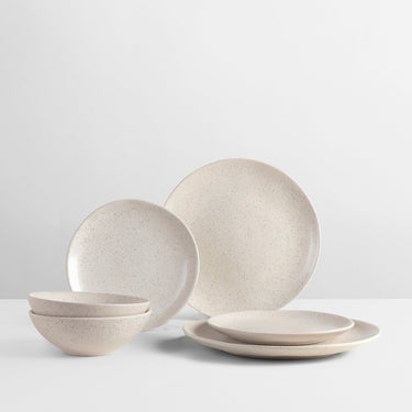 BROSTE Nordic Vanilla Dinner Set for 2 at Online8 Furniture Auckland NZ