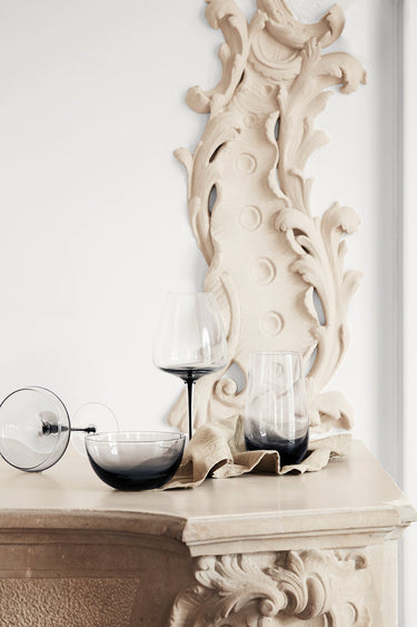 BROSTE Smoke Red Wine Glass Set/4 at Online8 Furniture Auckland NZ